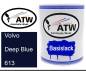 Preview: Volvo, Deep Blue, 613: 1L Lackdose, von ATW Autoteile West.